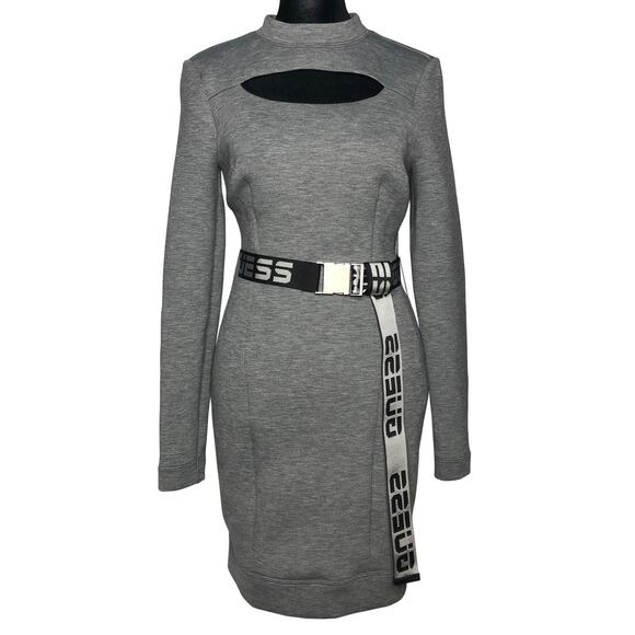 Guess Heather Gray Charlize Dress - Size Small - Picture 2 of 14
